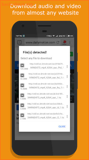 IDM Browser: Video Movie Torrent download manager screenshot