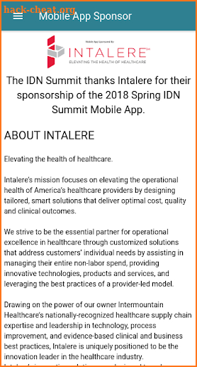IDN Summit - Spring 2018 screenshot