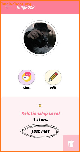 Idol Chat (simulator) screenshot