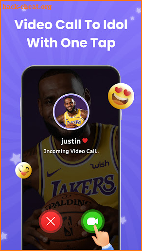 Idol Prank Video, Call & Chat screenshot