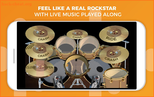 iDrum Rock - Simple Drums - Drums for everyone screenshot