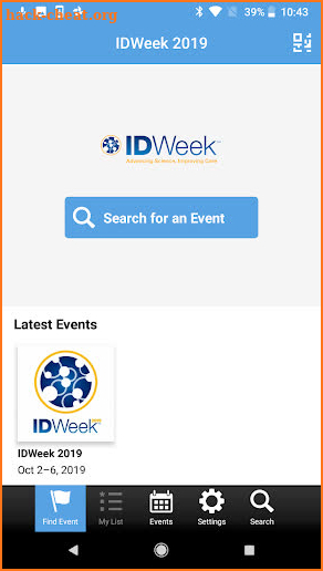 IDWeek screenshot