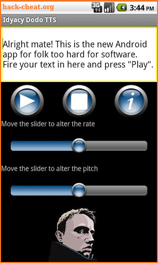 Idyacy Dodo Glasgow Text to Speech Voice screenshot