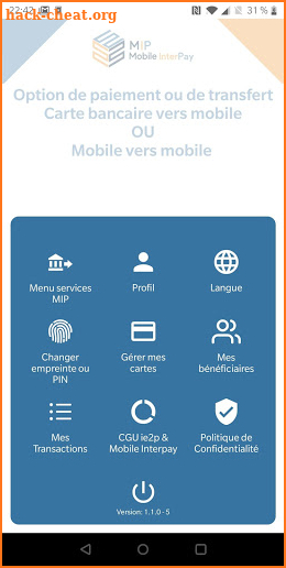 ie2p Mobile InterPay screenshot