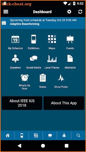 IEEE IUS screenshot