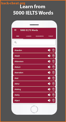 IELTS 5000 Essential Words - IELTS Vocabulary screenshot