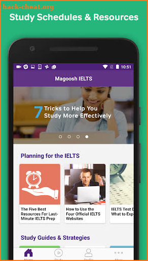 IELTS Exam Preparation, Lessons & Study Guide screenshot