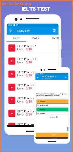 IELTS Practice & IELTS Test (Band 9) screenshot