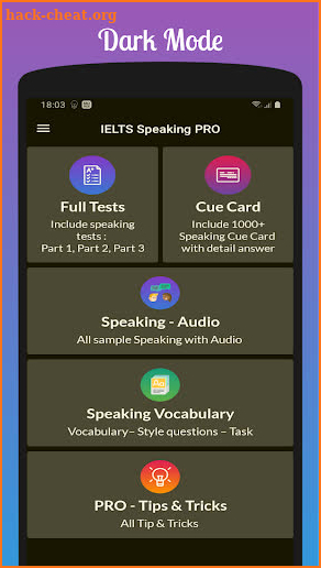 IELTS Speaking PRO : Full Tests & Cue Cards screenshot