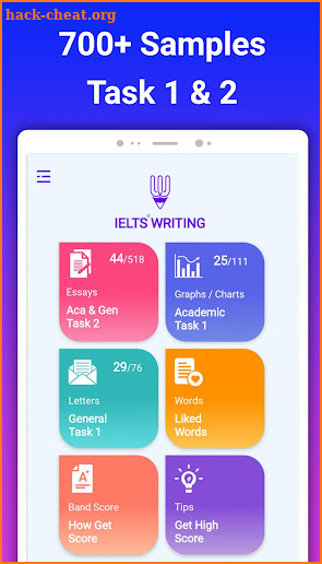 IELTS® Writing : Academic & General Essays & Words screenshot