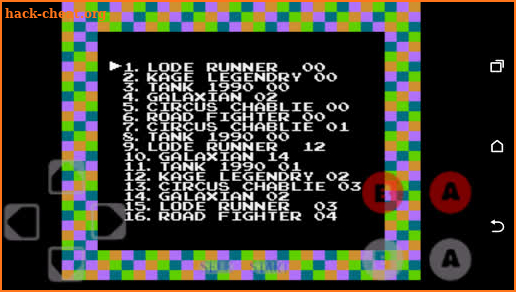 iFamily Game Console Emulator screenshot