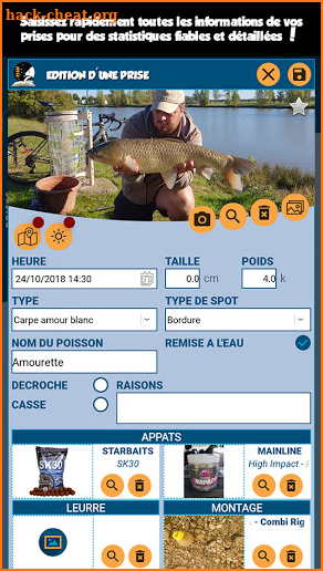 iFISH - Your fishing logbook screenshot