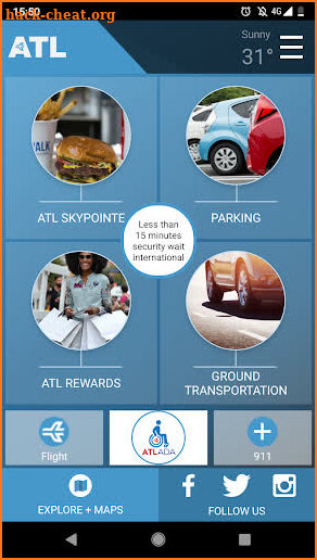 iFLYATL: Atlanta Airport App screenshot
