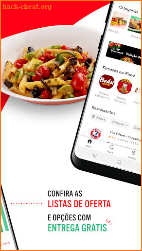 iFood - Delivery de Comida e Mercado screenshot