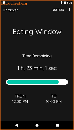 IFtracker - Intermittent Fasting - Timer & Tracker screenshot
