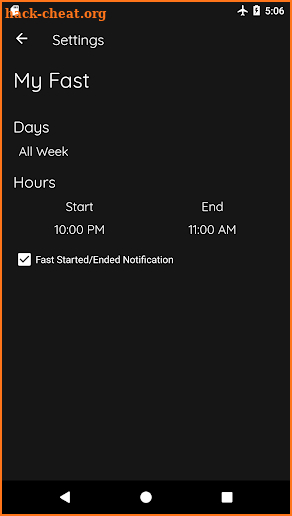 IFtracker - Intermittent Fasting - Timer & Tracker screenshot
