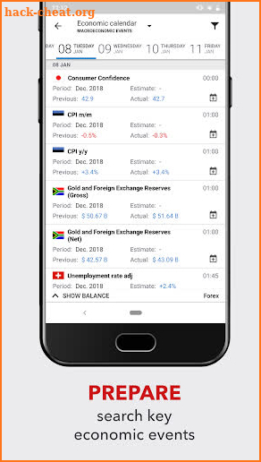 IG Forex: spot FX trading screenshot