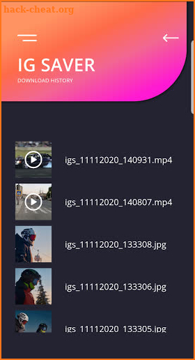 IG Saver - video & photo downloader for Instagram screenshot