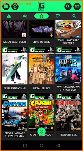 IGAMES PSX screenshot