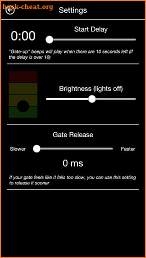 iGate BMX Starting Gate Controller screenshot