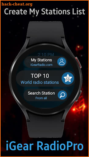 iGear Radio Pro screenshot