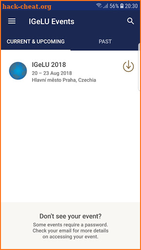 IGeLU Events screenshot