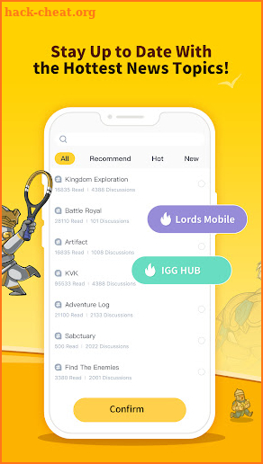 IGG Hub screenshot