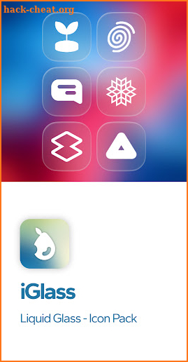 iGlass OS 26 Icon Pack screenshot