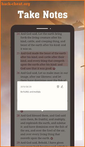 iGlows KJV Bible - Study King James Version +Audio screenshot