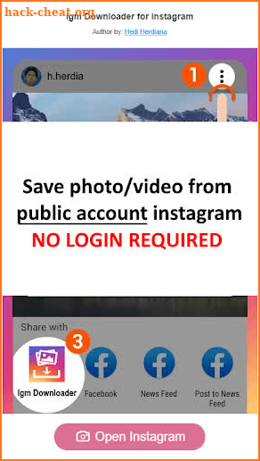 Igm Downloader Photo/Video for Instagram No Login screenshot