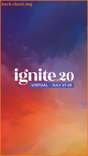 Ignite 2020 screenshot