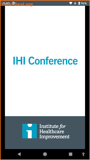 IHI Conferences screenshot