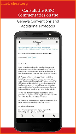 IHL – International Humanitarian Law screenshot