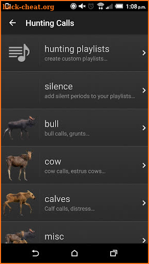 iHUNT Calls Moose screenshot