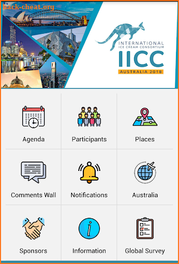 IICC Conference Australia 2018 screenshot