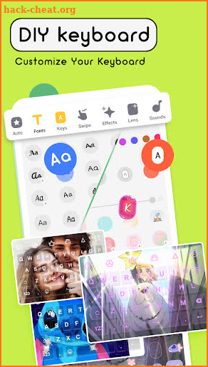 iKeyboard: DIY Themes & Fonts screenshot
