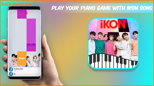 iKon Piano Game - I'M OK screenshot