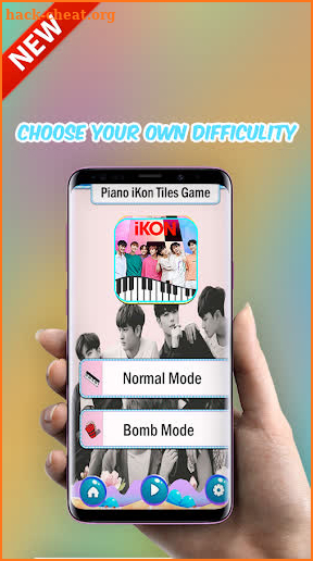 iKon Piano Game - I'M OK screenshot