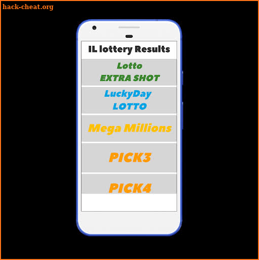 IL Lottery Results screenshot