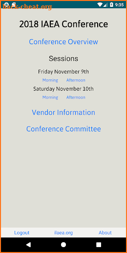 ILAEA Conference screenshot