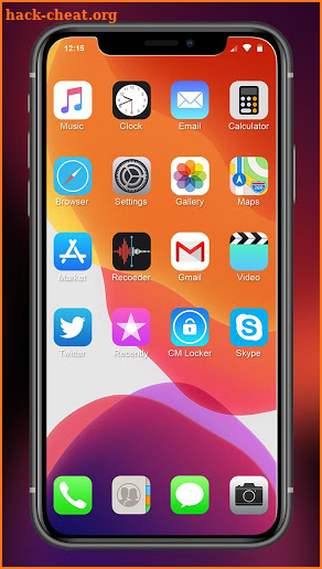 iLauncher iphone 11 max pro ios 13 Theme Wallpaper screenshot