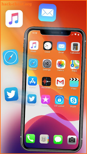 iLauncher Phone 11 Max Pro OS 13 Theme Wallpaper screenshot