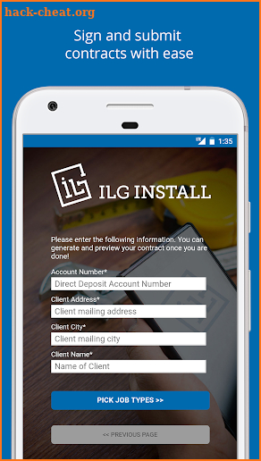 ILG Install screenshot