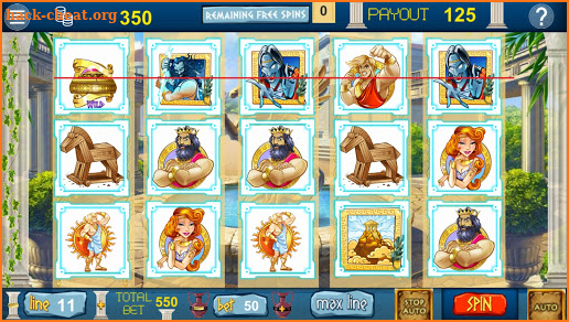 Iliad Adventures Slots screenshot