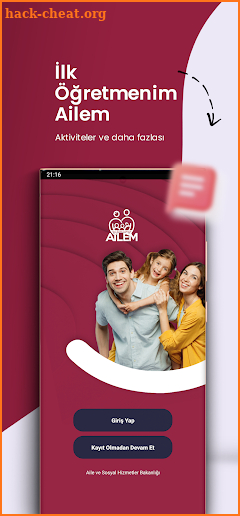 İlk Öğretmenim Ailem screenshot