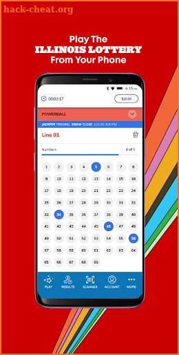 Illinois Lottery Official App screenshot