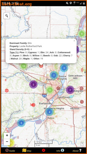 Illinois Mushroom Forager Map Morels Chanterelles screenshot