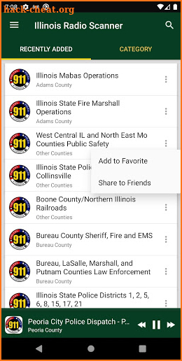 Illinois Scanner Radio 🇺🇸 USA screenshot