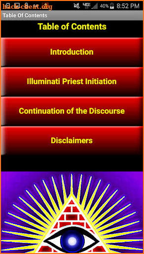 Illuminati Priest Initiation (Esoteric and Occult) screenshot