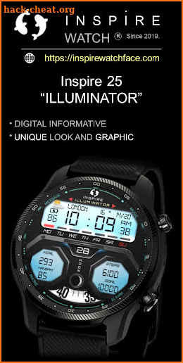 Illuminator Digital Watch Face screenshot